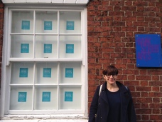 Curator Dr Alice Bell at Bank Street Arts, Sheffield